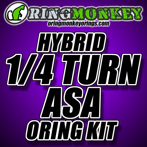 HYBRID 1/4 TURN ASA ORINGS